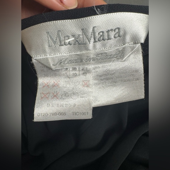 MAX MARA Black Dress 'Calante' - Picture 11 of 12